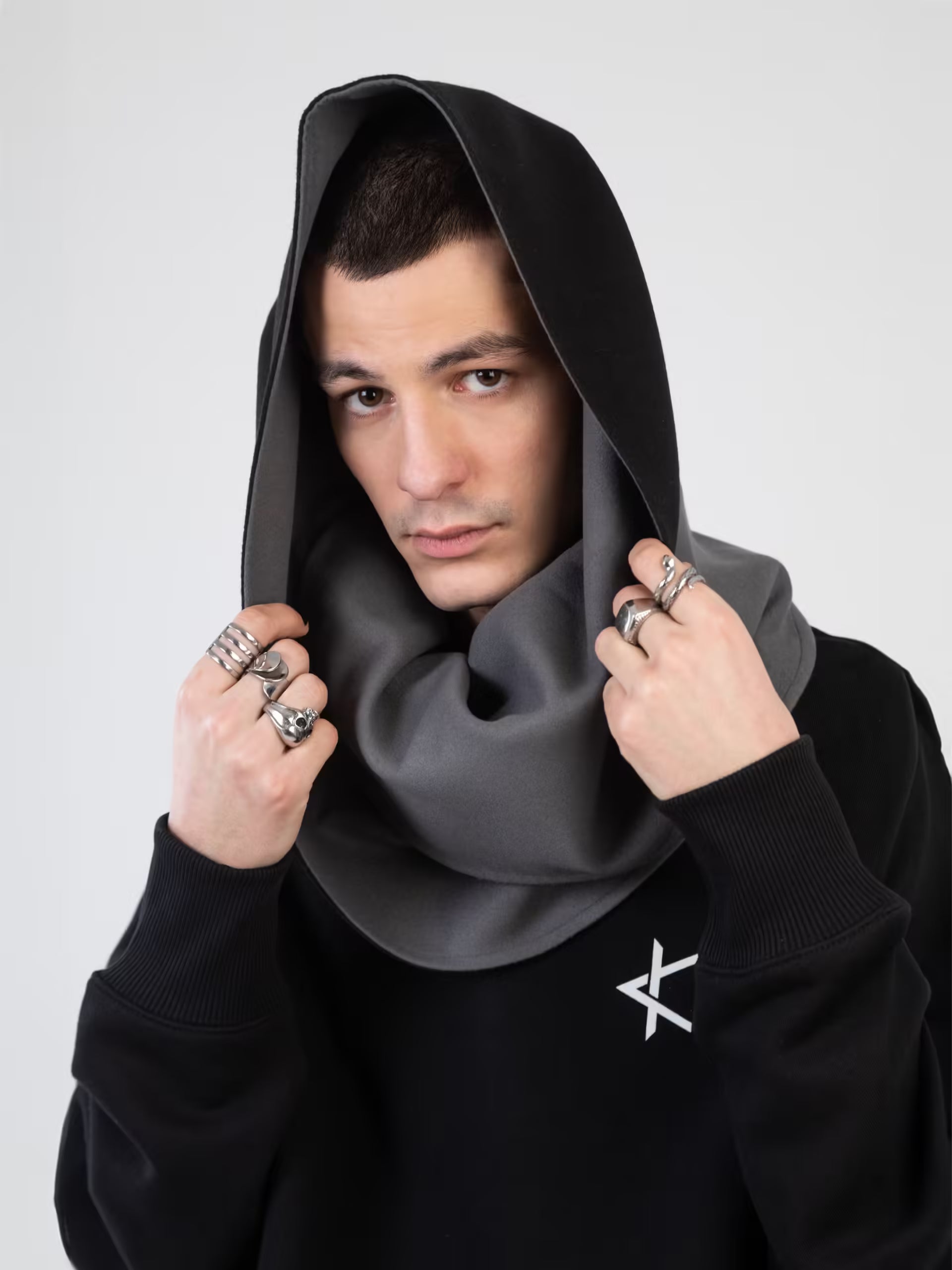 Heavy Sweatshirt - Black Velvet Flex